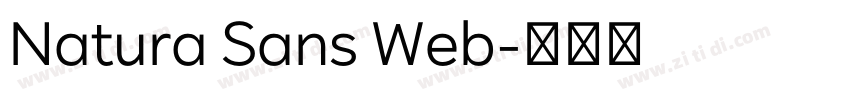 Natura Sans Web字体转换